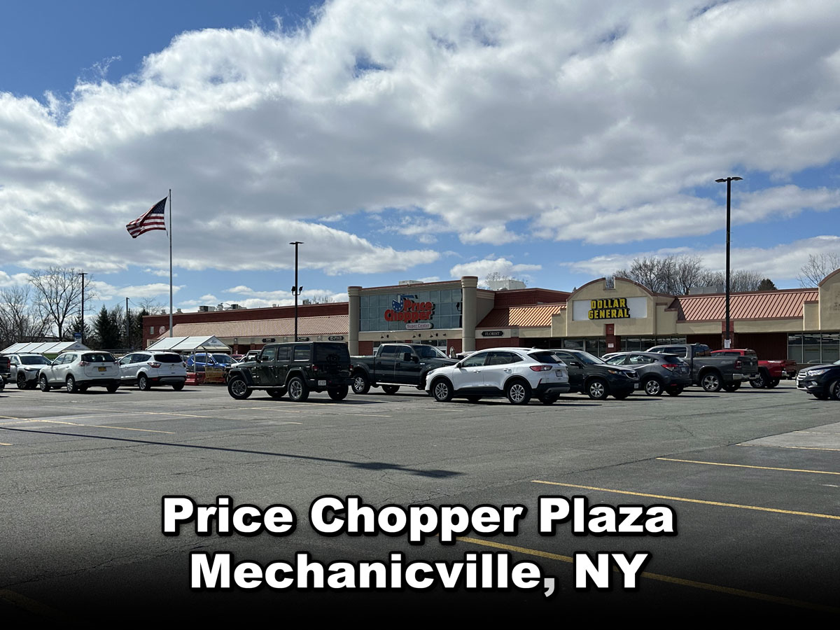 a Photograph of Mechanicville Price Chopper Plaza